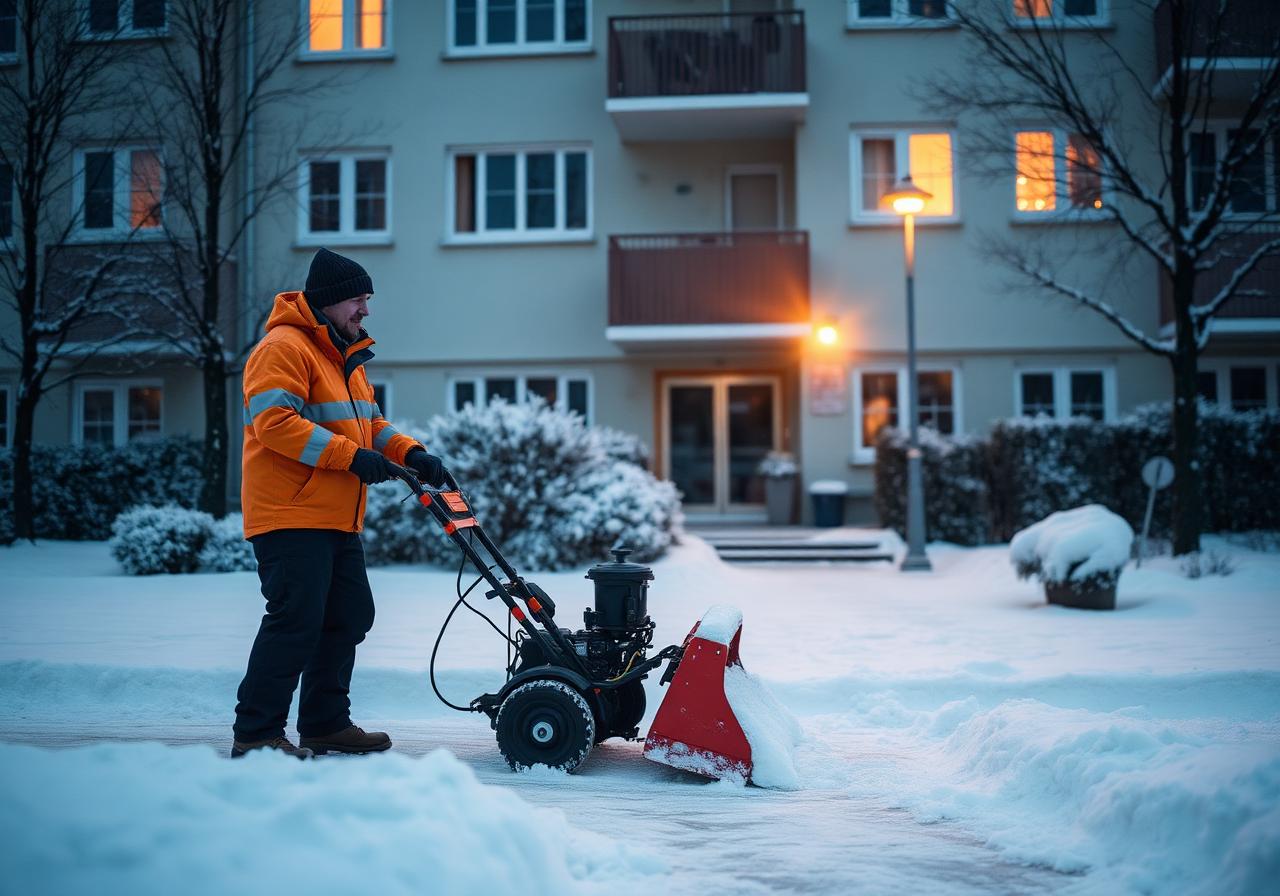 Snöröjning